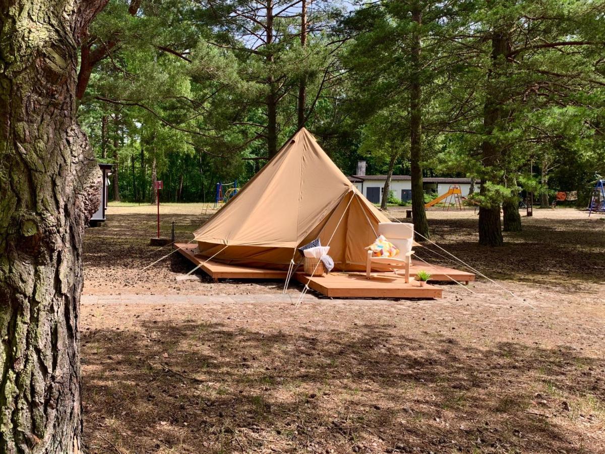 Camp Bursztynowy Las Гданск Екстериор снимка