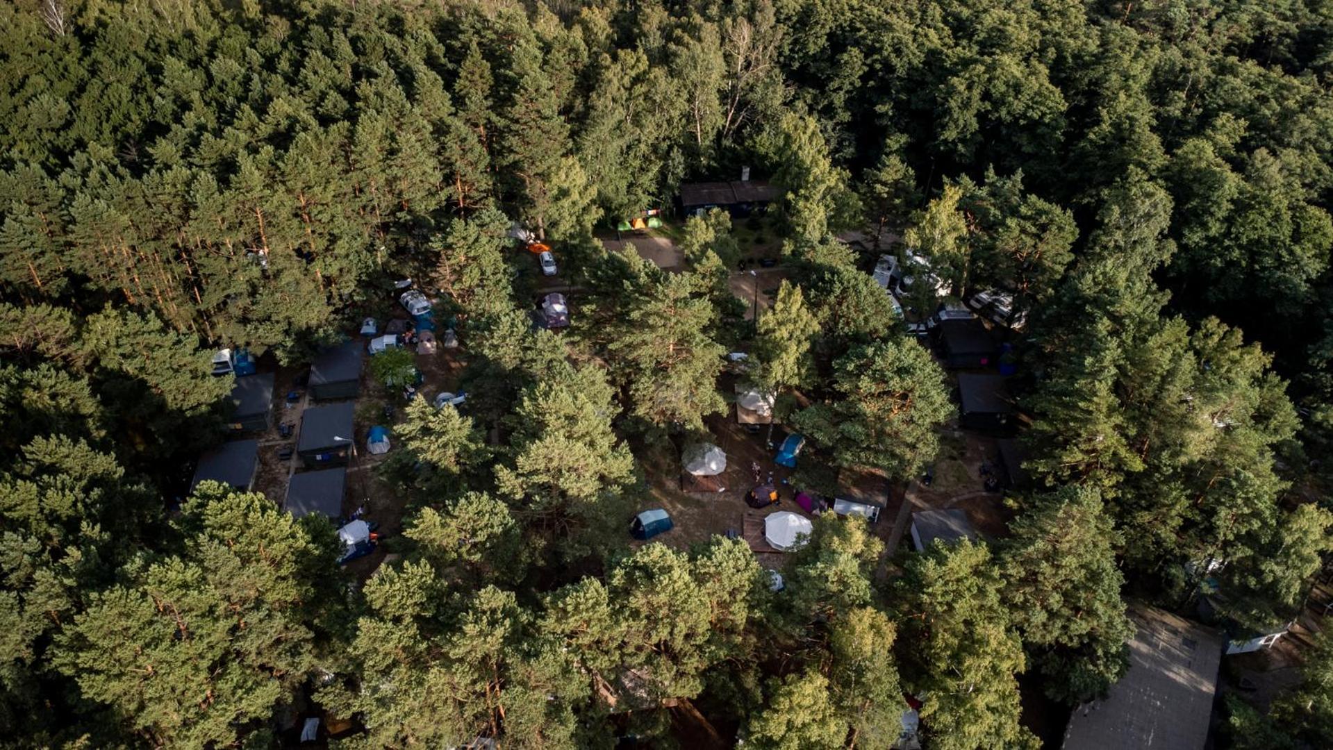 Camp Bursztynowy Las Гданск Екстериор снимка