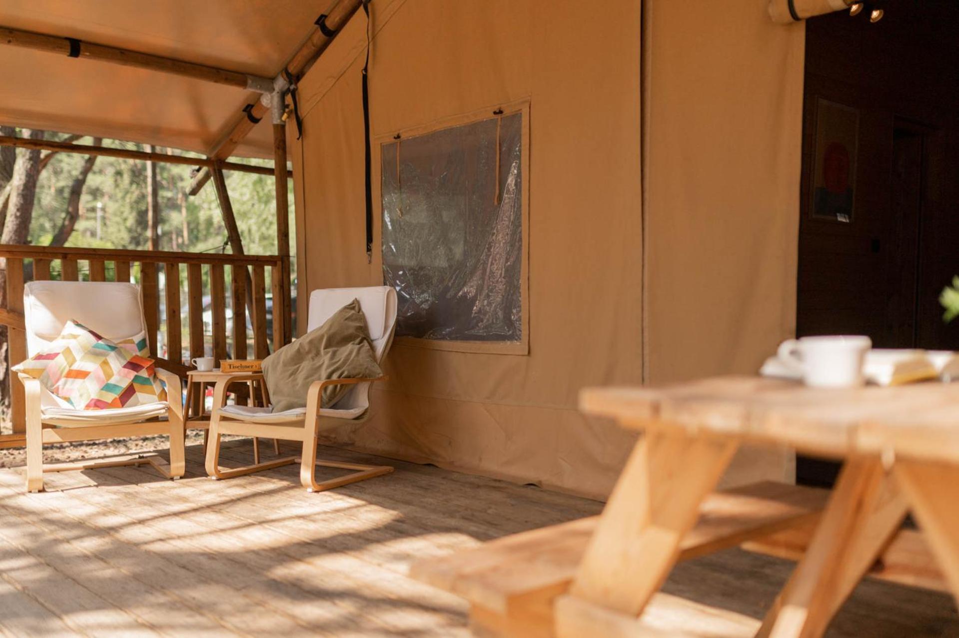 Camp Bursztynowy Las Гданск Екстериор снимка